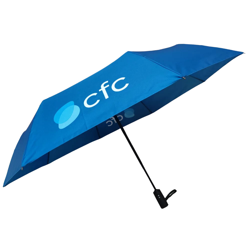 executive auto telescopic branded umbrella 2 branded.je Branded Umbrellas